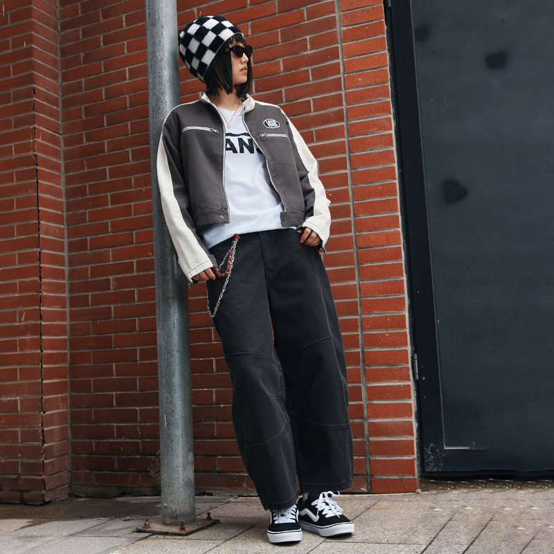 Vans范斯官方 Caldrone黑色美式复古胖胖鞋女鞋板鞋低帮,淘宝优惠券,粉丝福利购,淘宝优惠卷