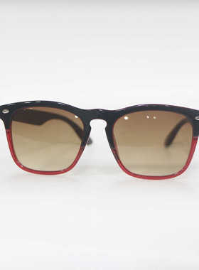 拼色TR90铆钉方形高质量镜框简约