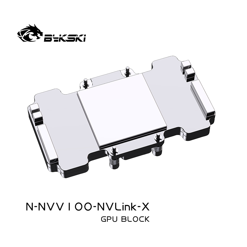 Bykski N-NVV100-NVLink-X 显卡水冷头 英伟达NVIDIA V100 NVLink - 图0