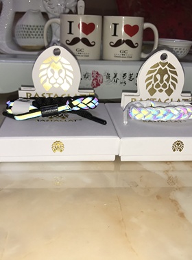 mini美国小狮子全息组合情侣手链