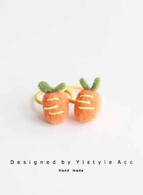 YlstyleAcc水果胡萝卜儿童发圈