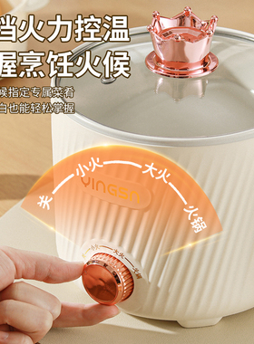 小型电煮锅一体多功能家用电火锅