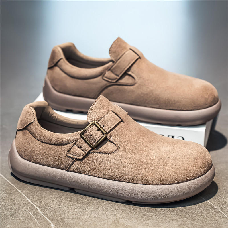 勃肯鞋男款冬季潮流百搭软底休闲小土豆男鞋翻毛皮复古男士平板鞋,淘宝优惠券,粉丝福利购,淘宝优惠卷