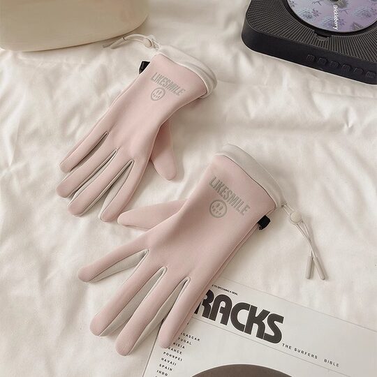 Women's cycling gloves for spring, autumn and winter to keep warm during cycling