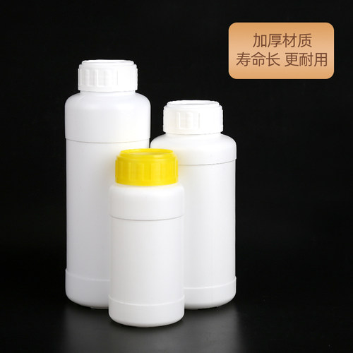加厚塑料瓶400ml液体化工样品分装包装瓶带盖400毫升 - 图0