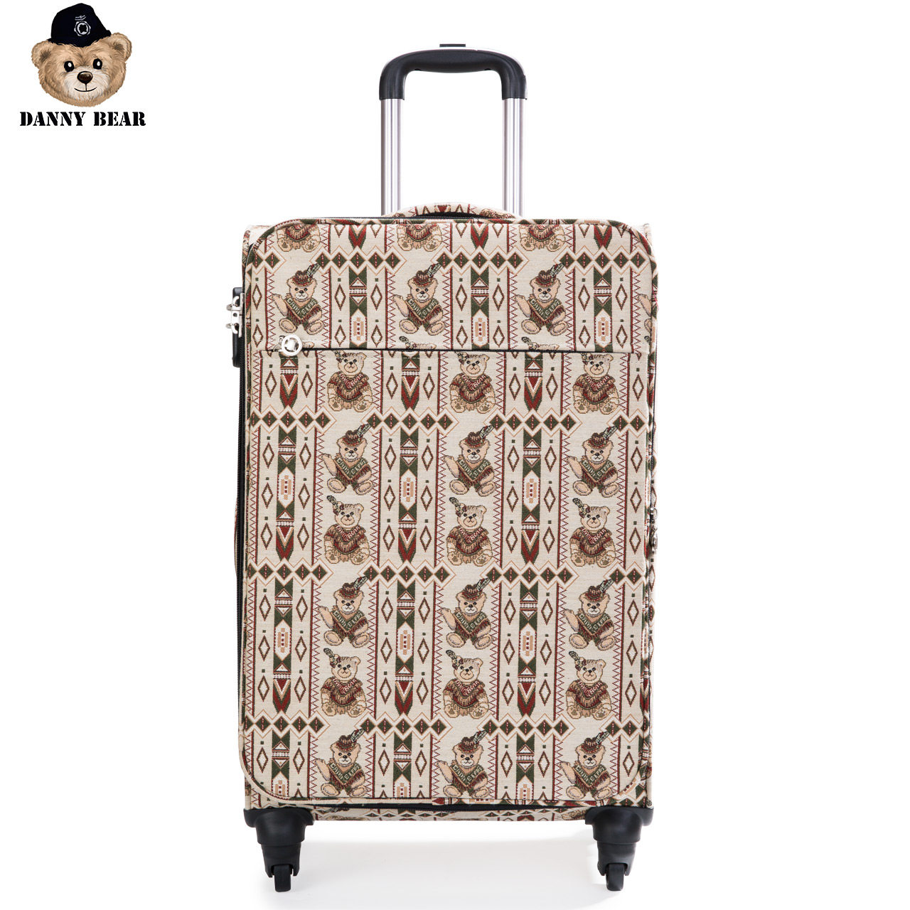 丹尼熊爱旅行万向轮20 /24寸登机箱 丹尼熊箱包旅行箱