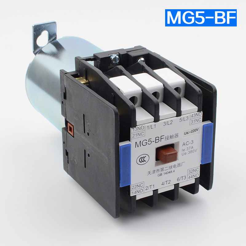 天津第二继电器厂MG5-BF MG4D-BF MG2D电梯静音接触器MG6 110V220 - 图0