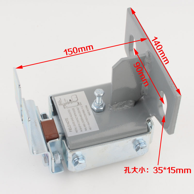全新电梯轿厢主轨滑动导靴靴衬两孔导靴适用三菱通力奥的斯配件-图0