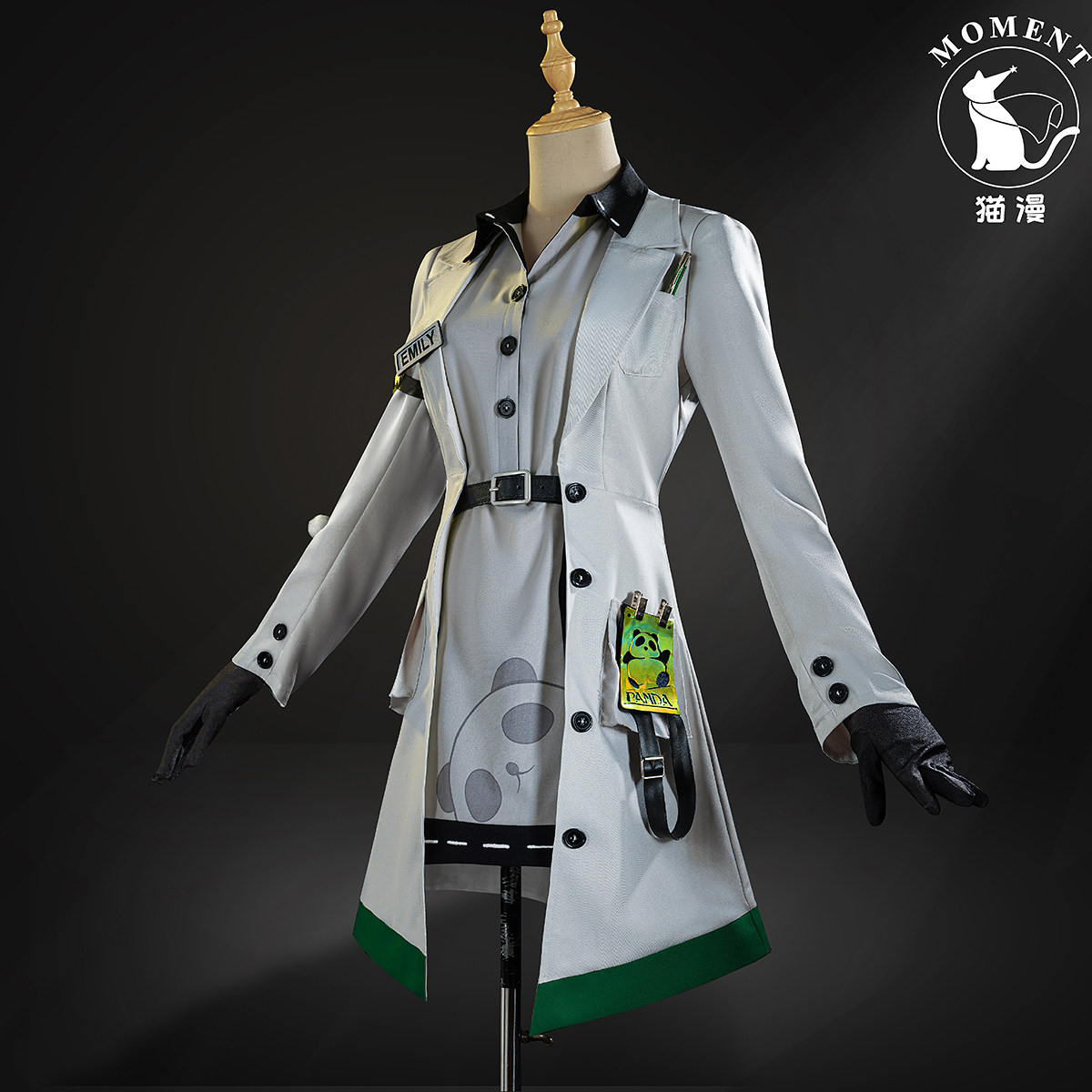 猫漫MOMENT第五人格cos医生-竹荫守护者cosplay熊猫系列奇珍时装 - 图0