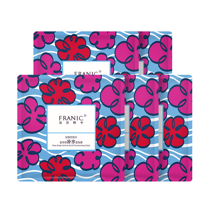法兰琳卡官方正品玫瑰花苞水面膜 法兰琳卡贴片面膜