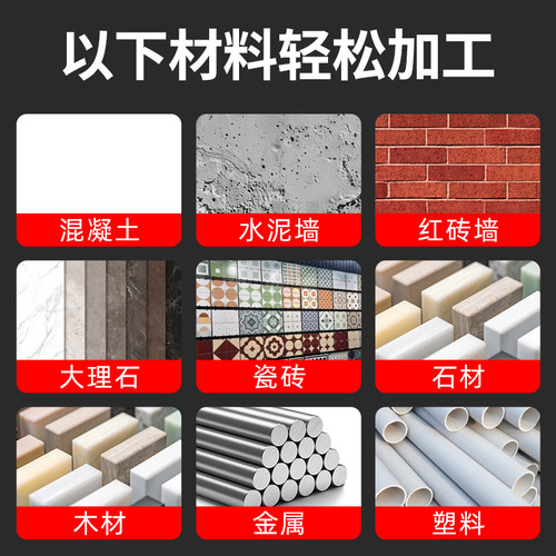 原装正品IRWIN丹麦合金钻头欧文左轮水泥钻石屎钻镶硬质合金钻头 - 图3