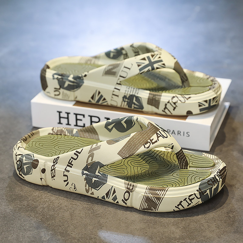 人字拖男夏季外穿防滑夹脚大码45拖鞋户外踩屎感厚底运动沙滩凉鞋,淘宝优惠券,粉丝福利购,淘宝优惠卷