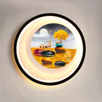 2023 new wall lamp bedroom bedside headlights living room background wall fresco lamp stairs light extravagant and creative decoration room light