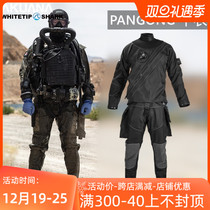 Akuana Pangong dry diving suit technology diving dry clothes light abrasion resistant water lung side hanging CCR dry clothes