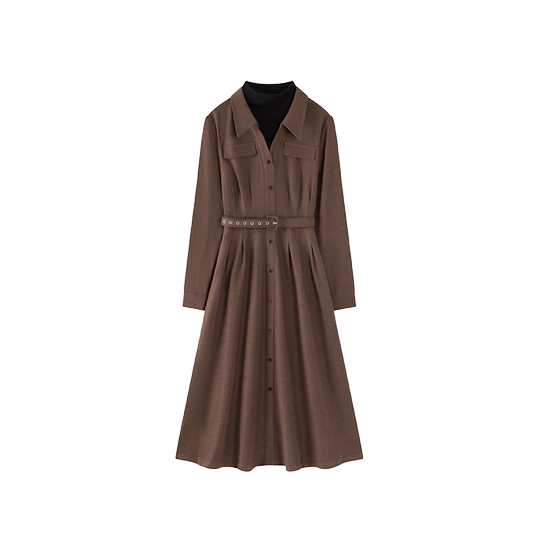 Xinwei French velvet dress for women