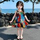 ເດັກຍິງ Summer Bohemian Sleeveless ແບບຊົນເຜົ່າ Princess