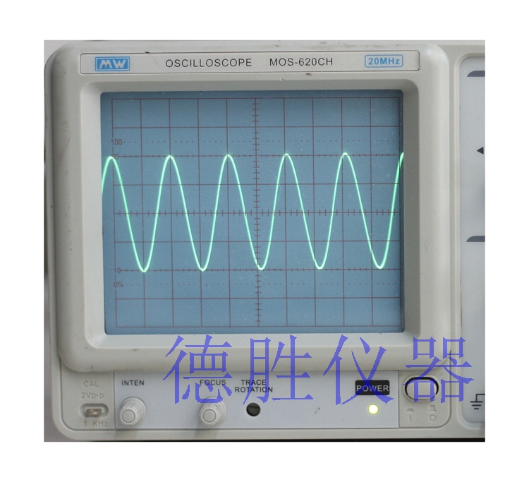 麦威MOS-620款模拟示波器科泰COS-620双踪20M微电机测量仪保修2年-图2