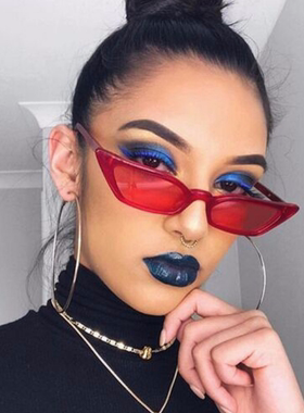 欧美版新款街拍潮流炫酷小框