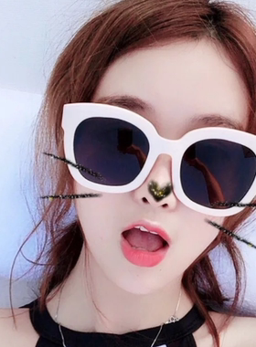 墨镜粗框复古风太阳镜网红同款