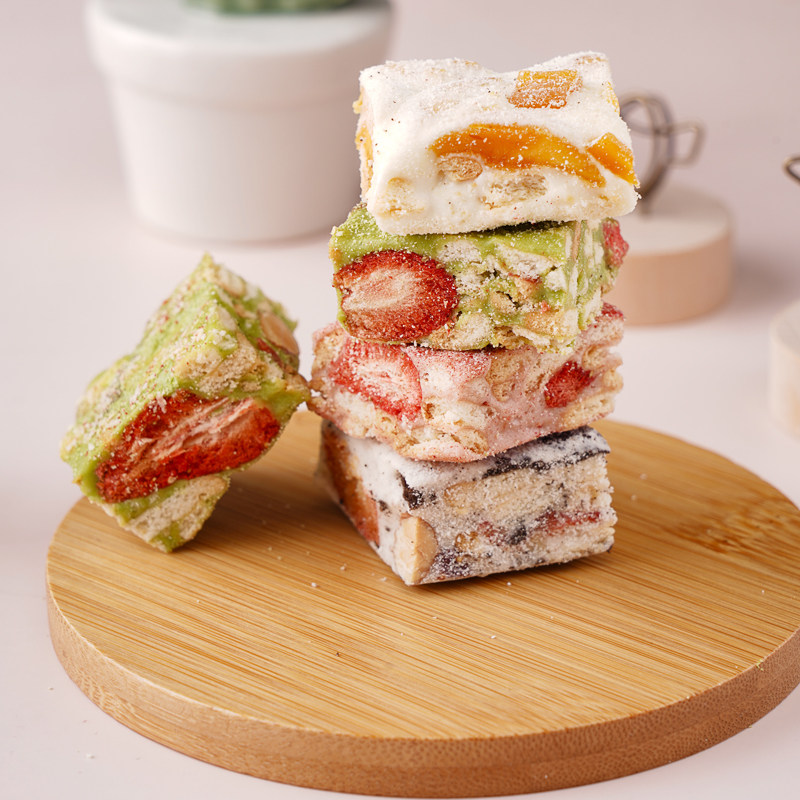 纯手工雪花酥自制坚果饼干网红礼盒零食糕点包装饼干好吃的伴手礼