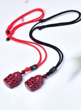 朱砂大象吉象吉祥如意