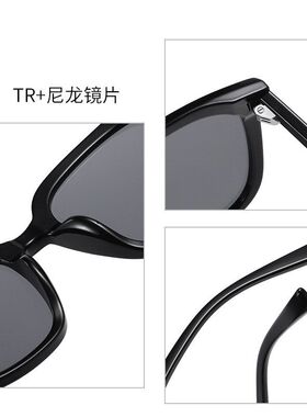 新款太阳镜TR6304时尚墨镜大框