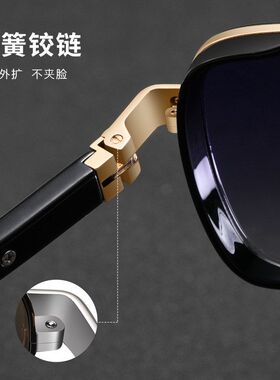 2026新款欧美时尚方框偏光太阳镜