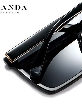 新款板材太阳镜男大框偏光镜防