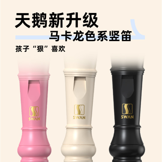 Flagship Swan D1 recorder German treble 8 holes 6 holes