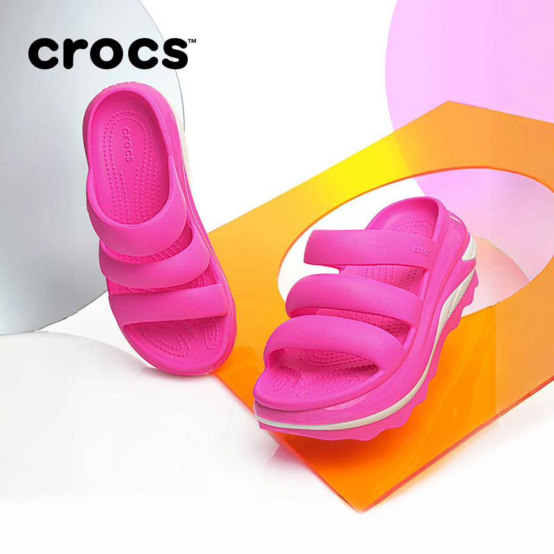 易梦玲同款Crocs卡骆驰经典光轮凉拖女鞋|209842 - 图2