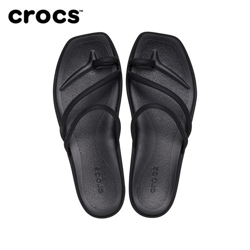 Crocs卡骆驰迈阿密凉鞋户外套趾拖鞋女鞋沙滩鞋平底鞋|209862 - 图0