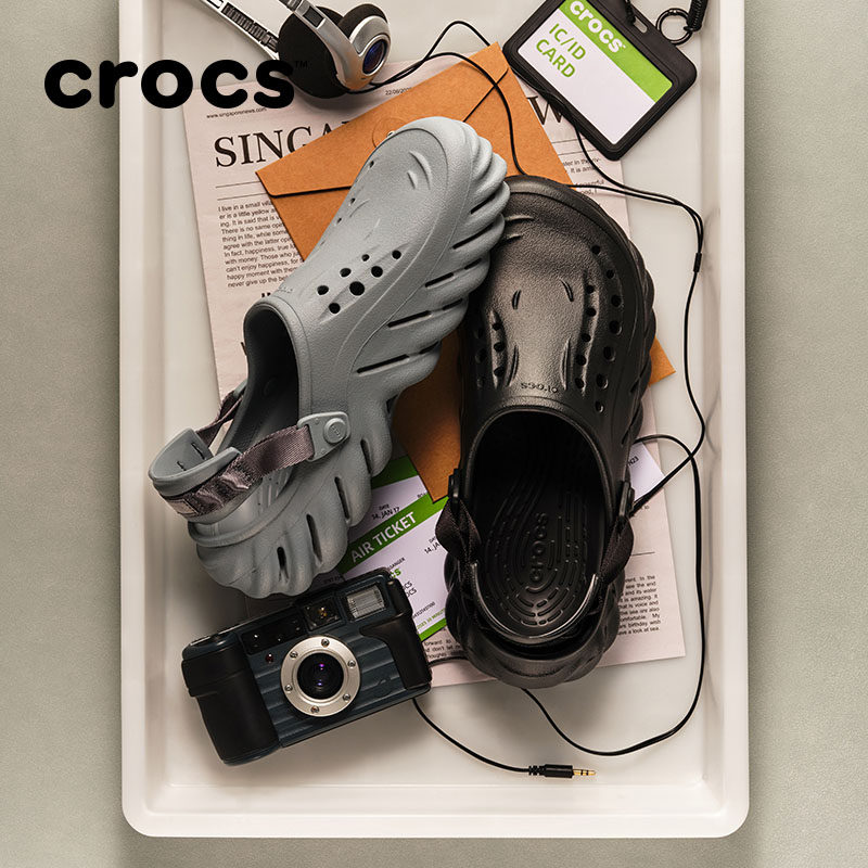 Crocs卡骆驰波波洞洞鞋沙滩鞋男外穿凉拖鞋女鞋|207937,淘宝优惠券,粉丝福利购,淘宝优惠卷