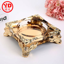 Creative Fashion Crystal Ashtray Personality Trend Home Living Room Office Atmosphere Extravagant and luxurious Nordic customization