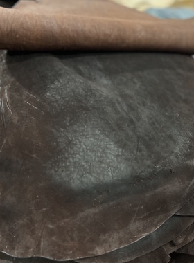 软糯鼎货！设计师款！咖色复古马臀皮科尔多瓦马皮2.5-3.0mm