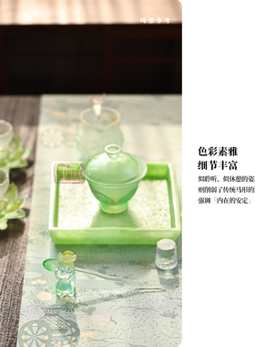 琉璃精舍琉璃十二生肖马年阳光彩虹小马宝香器香插茶席置景礼品