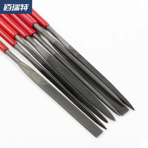 佰瑞特锉刀套装木工打磨工具小挫刀钢锉金属三角半圆什锦锉搓刀 - 图1