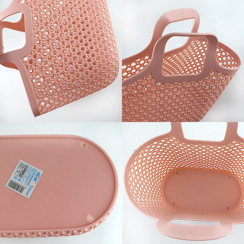 手提洗澡篮子镂空软洗浴篮收纳浴室澡篮韩国洗漱沐浴蓝女可爱浴筐,淘宝优惠券,粉丝福利购,淘宝优惠卷
