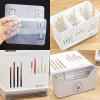 Wall-mounted chopstick barrel kitchen chopstick box drain rack