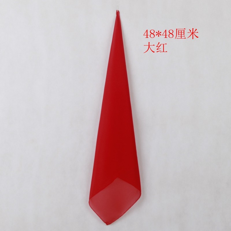 雪纺小方巾蓝色纯色手绢舞蹈丝巾成人纱巾大红风酥雨忆  雪纺红色,淘宝优惠券,粉丝福利购,淘宝优惠卷