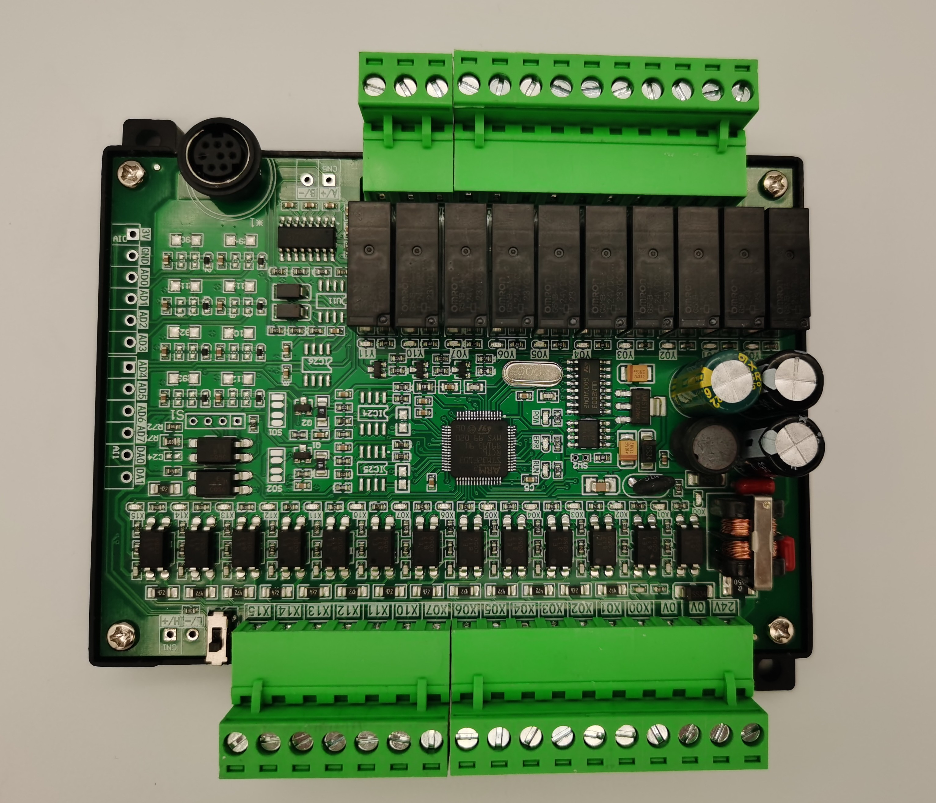 国产PLC工控板可编程控制器兼容 2N 1N 24MR(B)-图0