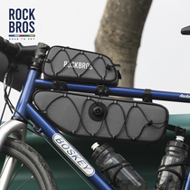 Lock Brothers Bike Bag Road Car Front Beam Bag Upper Tube Bag Mountain Long-distance Riding Saddle Bag Sky Road Series