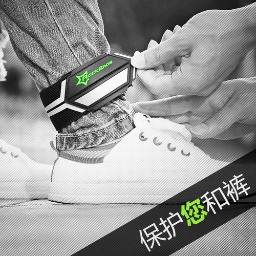 Велосипед, утягивающие легинсы, штаны, светоотражающий горный ремешок для ног, снаряжение для велоспорта с аксессуарами