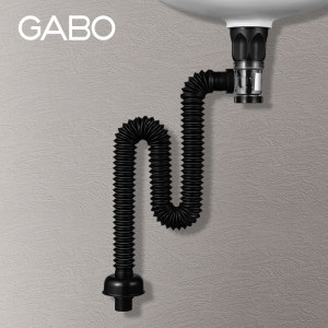 观博GABO 家用面盆弹跳式下水器洗脸盆去水器排水管组合 253060