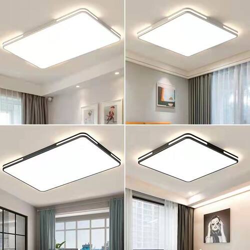 LED正方形卧室灯简约现代大气客厅灯主卧家用吸顶灯具2026年新款 - 图1