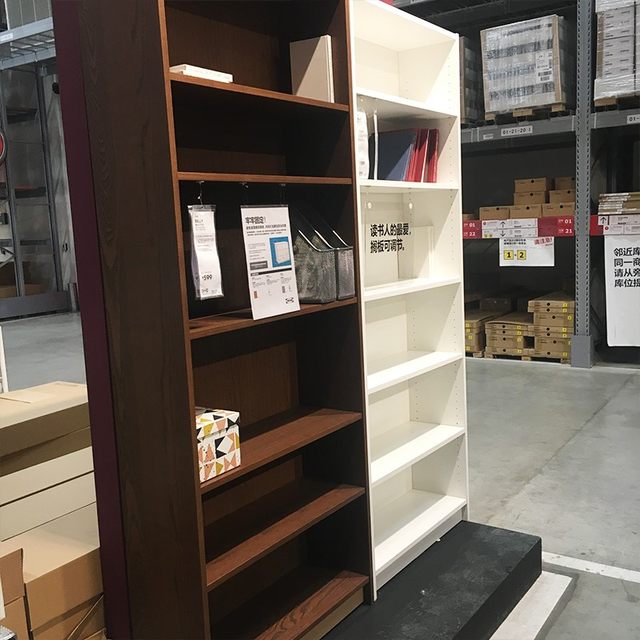 Storage cabinet white ash storage bookcase storage rack