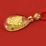 Титановая пряжка хрустальная золотая пряжка DIY аксессуары Jade Bugle Pendle Special Clamp Jewelry Buckle Голова Золотая пряжка