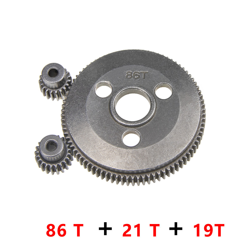 TRAXXAS 1/10 SLASH 2WD 金属齿轮 86T 21t 19t 大小齿 齿轮#4686 - 图2