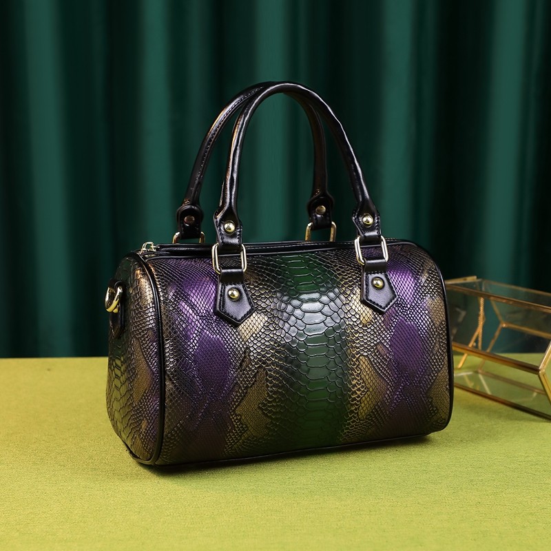 斜挎2020新款欧美时尚压花妈妈包 梦琳凯女士包袋