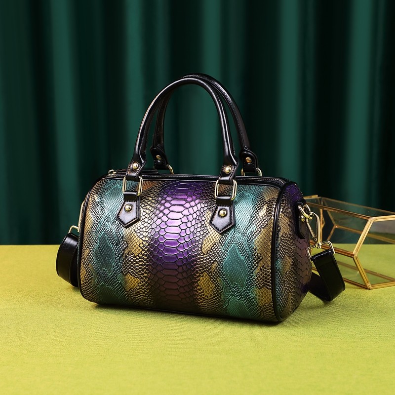 斜挎2020新款欧美时尚压花妈妈包 梦琳凯女士包袋