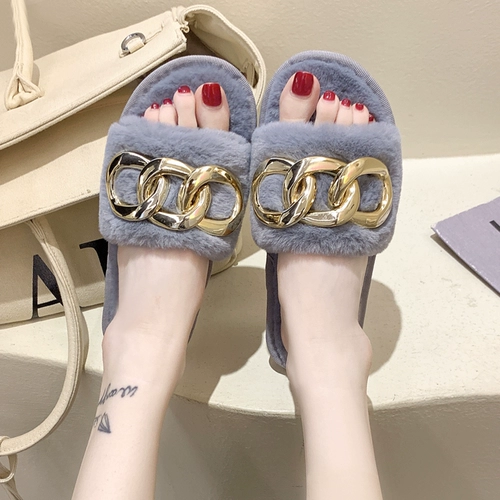 Тапочки, модная обувь, зимние туфли, мягкая подошва, в корейском стиле, коллекция 2021, осенние, тренд сезона, в стиле Шанель